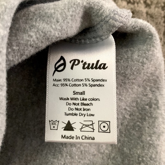P’Tula Crew Neck Crop Sweatshirt - Picture 5 of 5